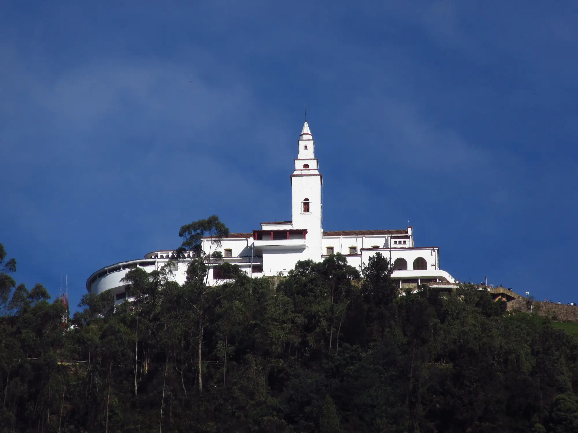 Monserrate above Bogotá